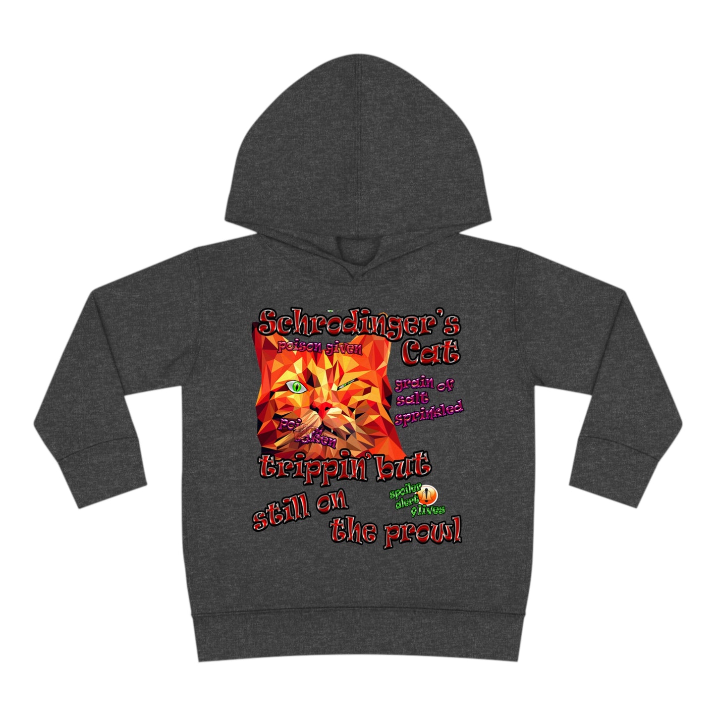 schrodinger's cat - Toddler Pullover Fleece Hoodie