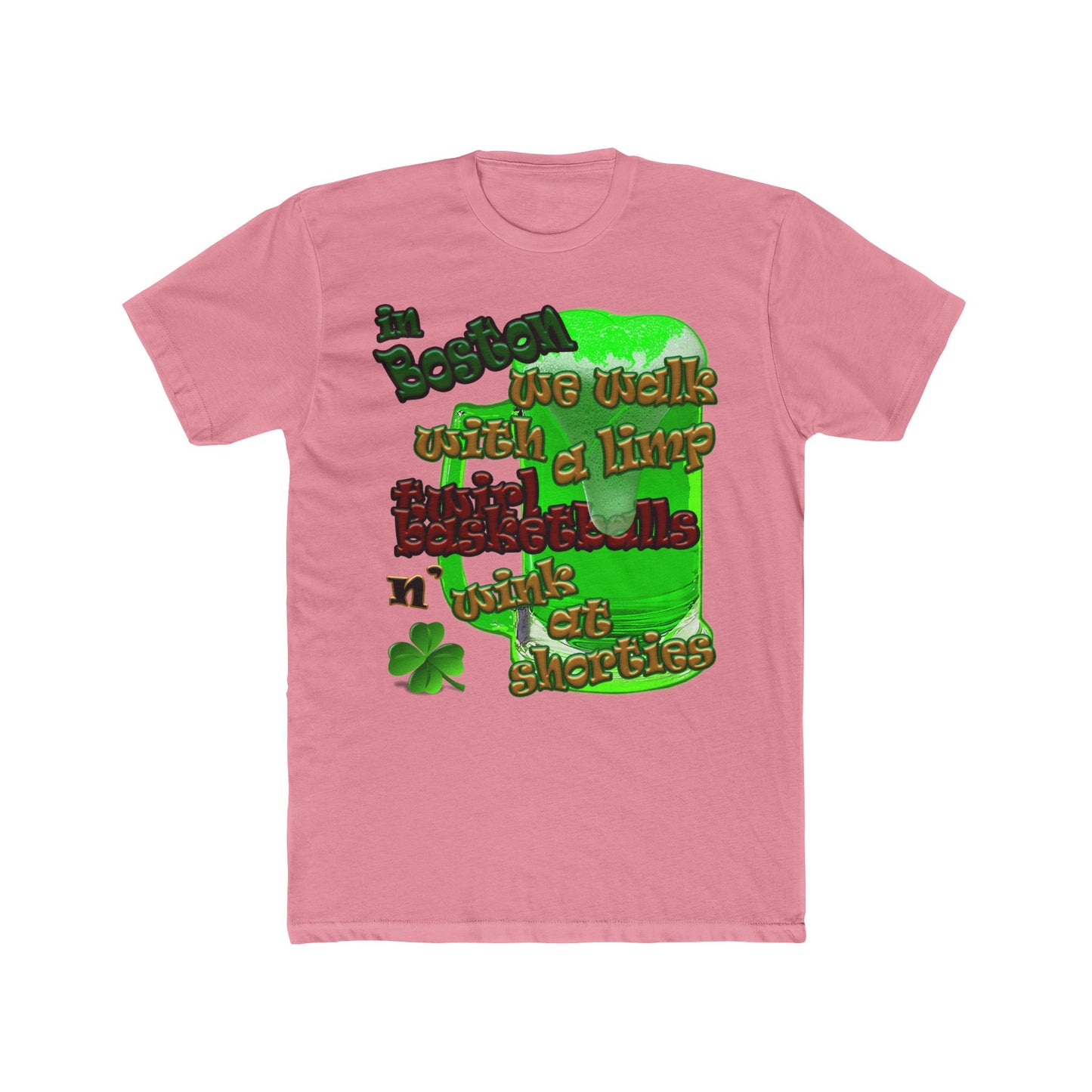 celtics logo - Men's Cotton Crew Tee