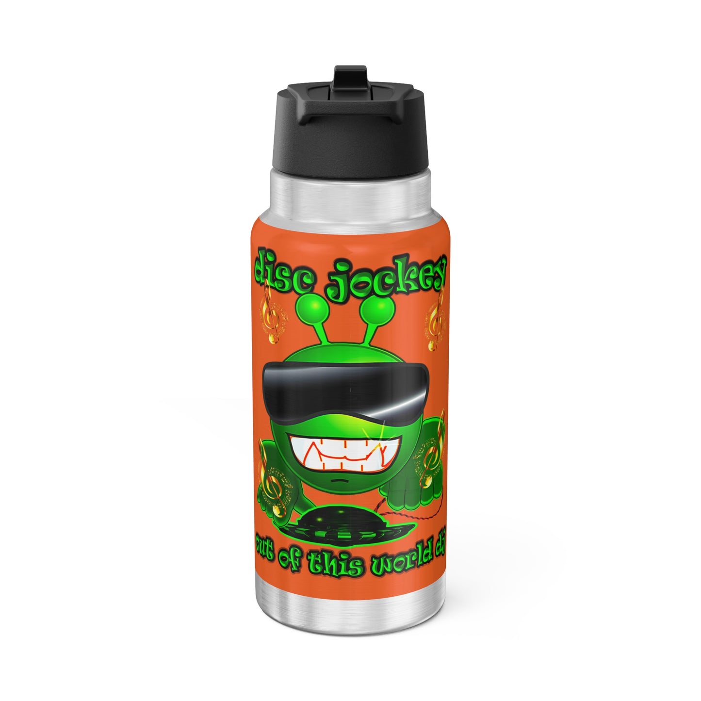 disc jockey - Gator Tumbler, 32oz (orange)