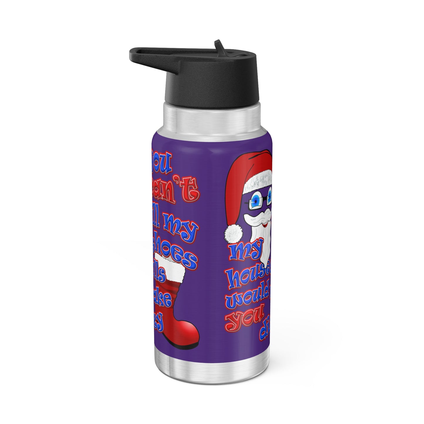 santa's shoes - Gator Tumbler, 32oz (purple)