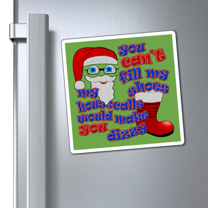 santa's shoes - Magnets - (green)