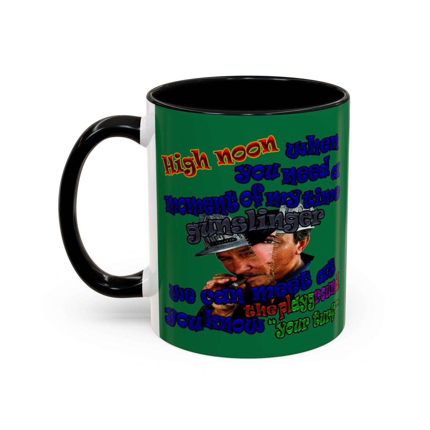 high noon - Accent Mug (dark green)