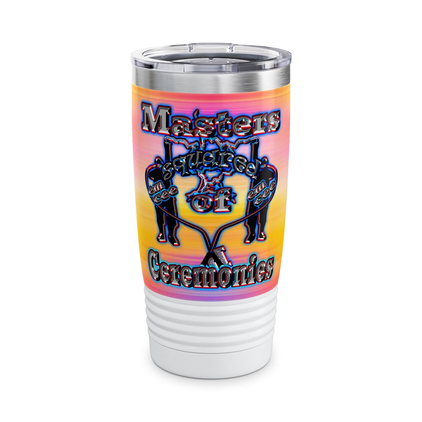em cee squared - Ringneck Tumbler, 20oz (color blur)