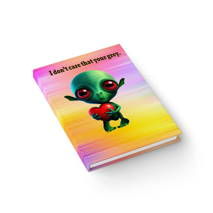 I don't care that your grey - journal-lined (color blur)