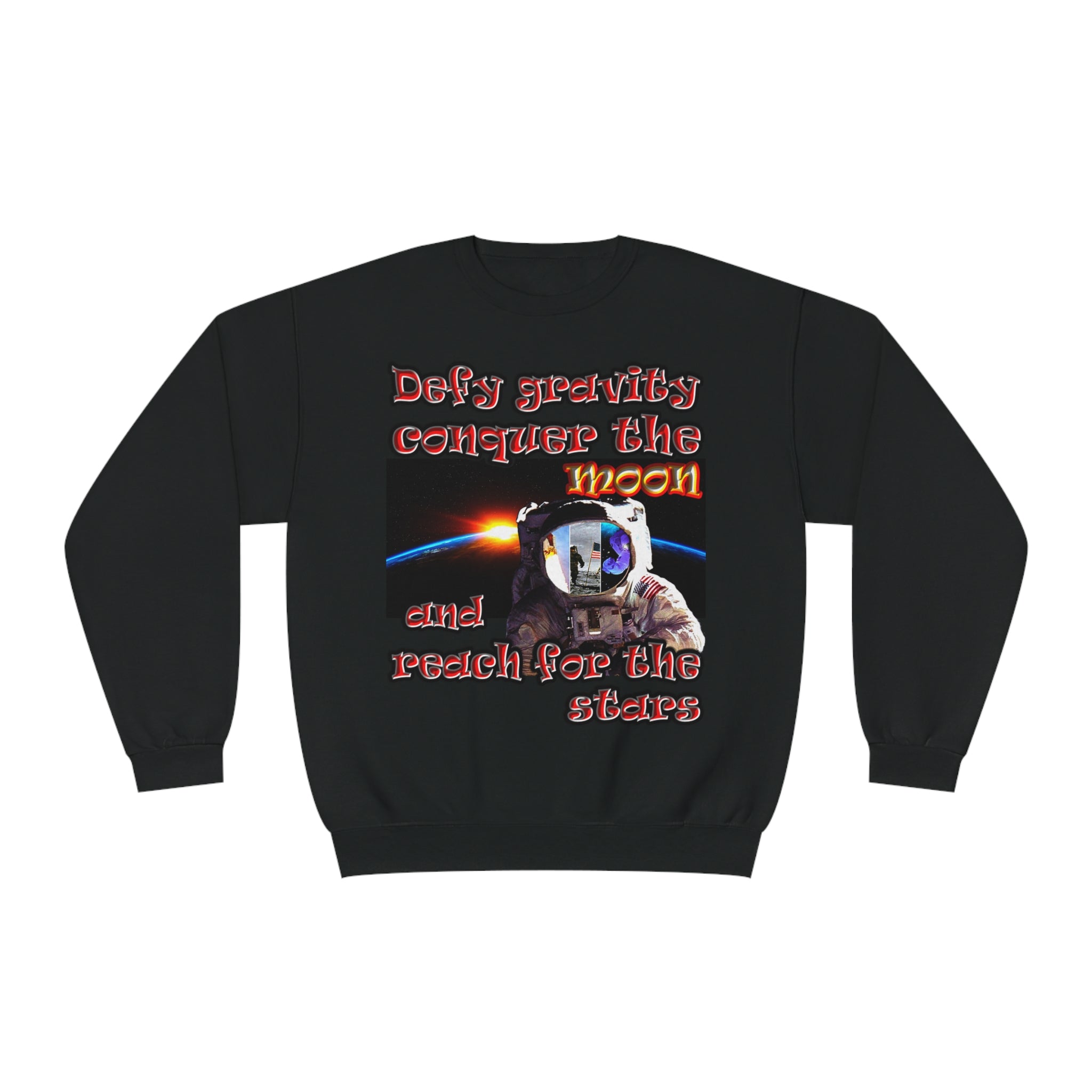 defy conquer reach - Unisex NuBlend® Crewneck Sweatshirt