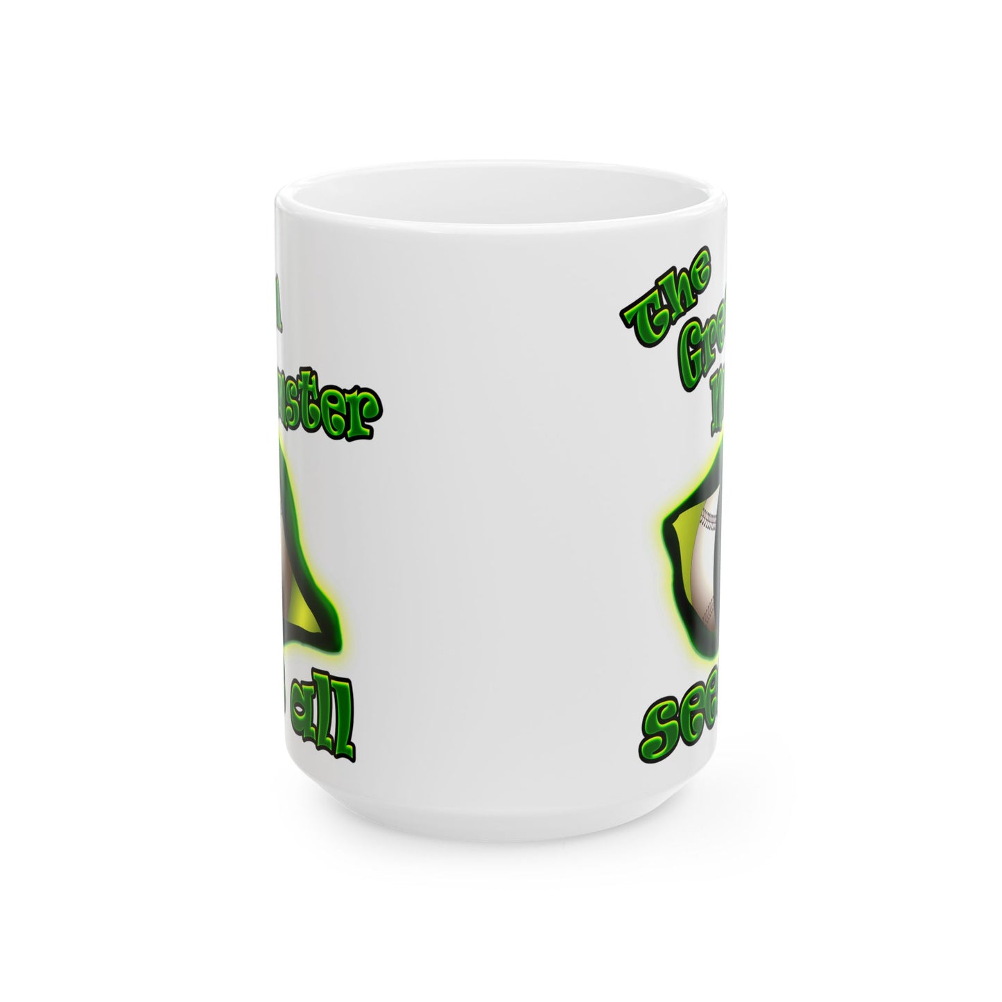 green monster - White Mug (white)