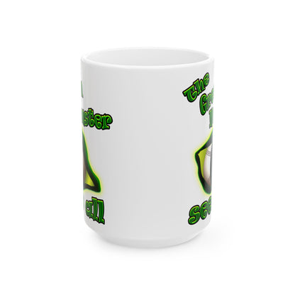 green monster - White Mug (white)