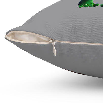 I don't care that your grey - Spun Polyester Square Pillow - (grey)