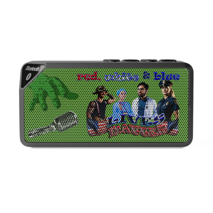 rw&b lives matter - Jabba Bluetooth Speaker (green)