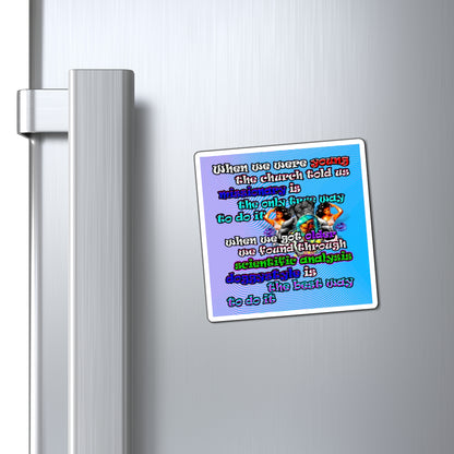 doggystyle - Magnets - (light blue-purple wave)