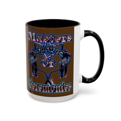 em cee squared - Accent Mug (brown)