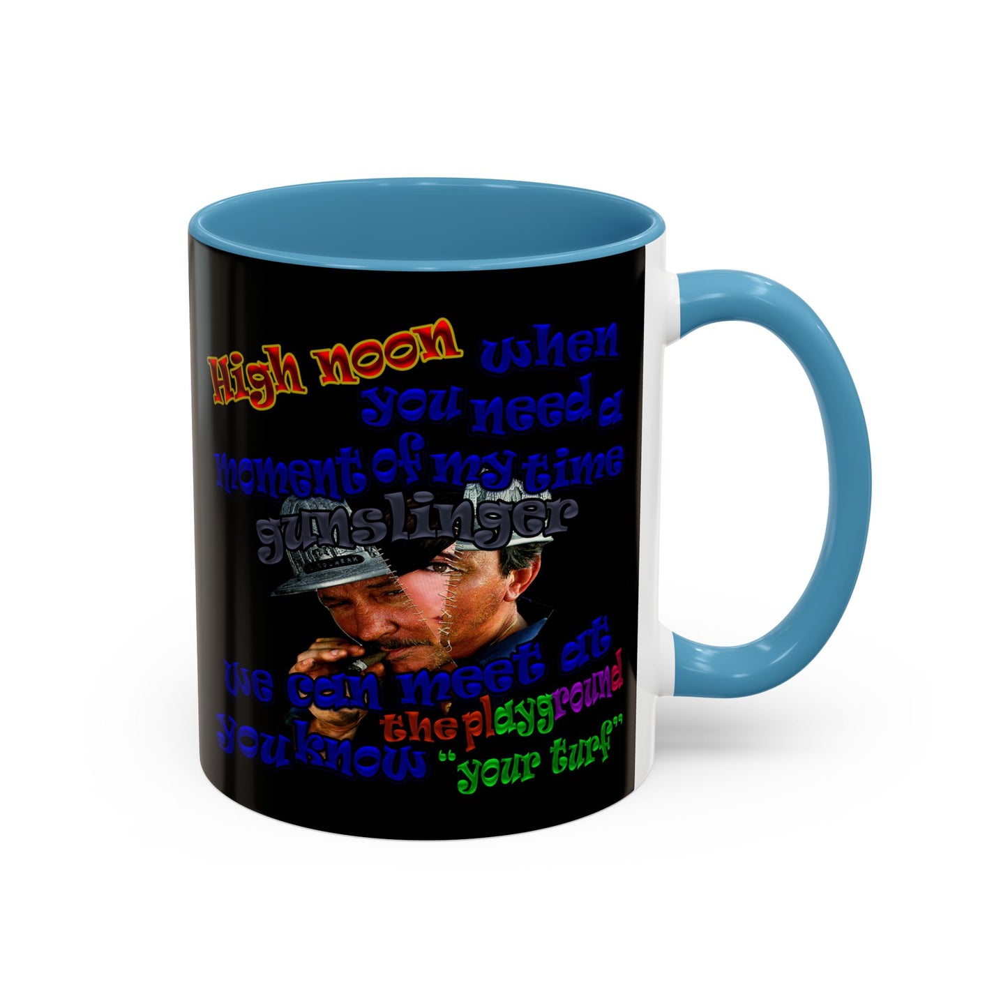 high noon - Accent Mug (black)