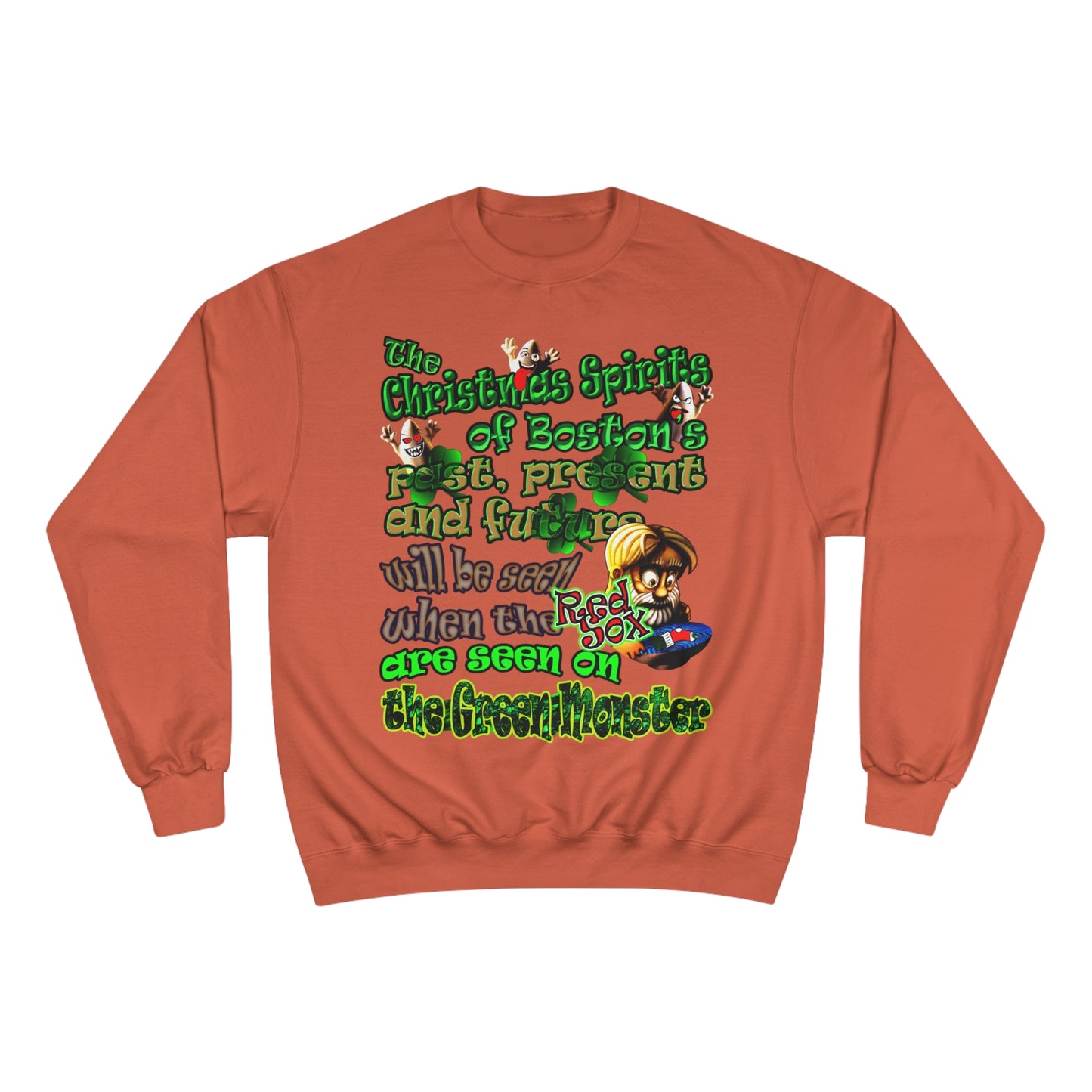 christmas spirits of boston - Champion Sweatshirt
