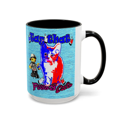 tag that - Accent Mug (faded blue)
