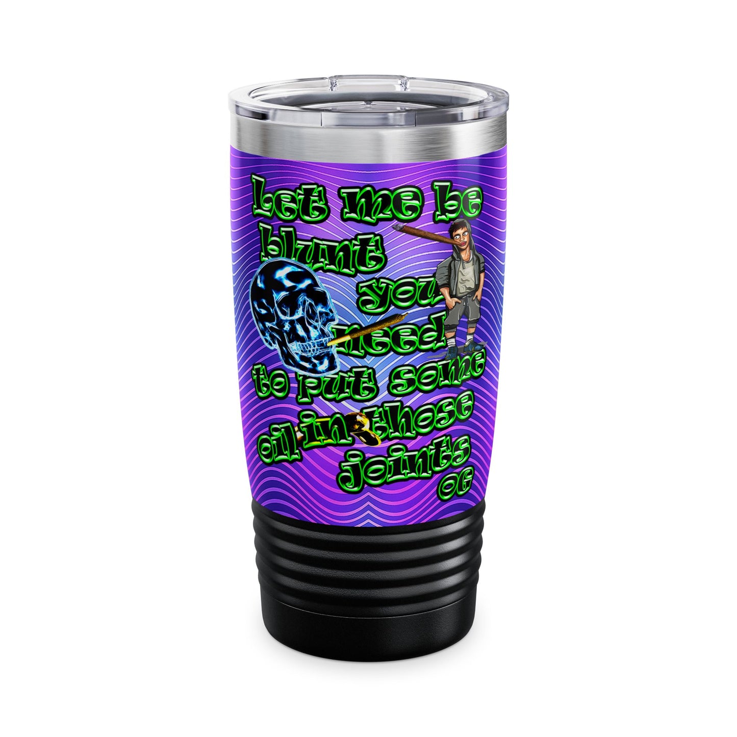 og - Ringneck Tumbler, 20oz (purple wave)