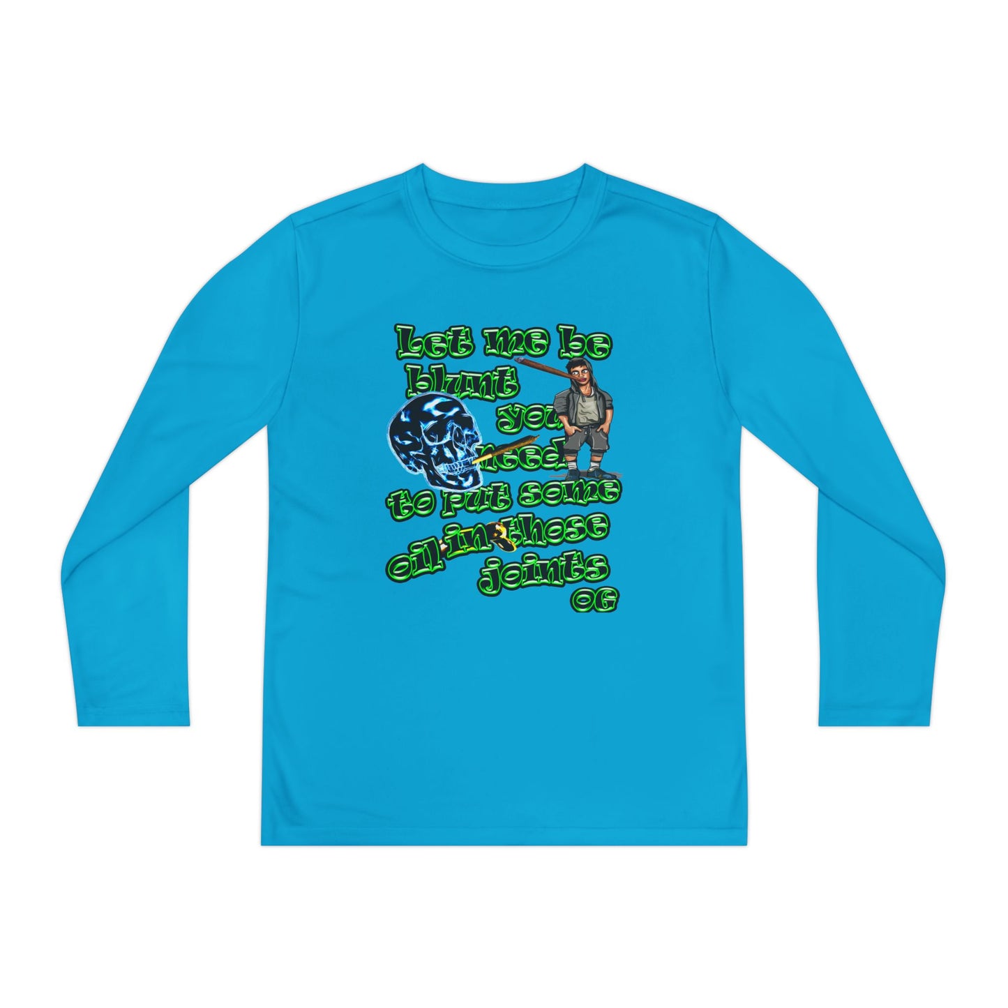 og - Youth Long Sleeve Competitor Tee