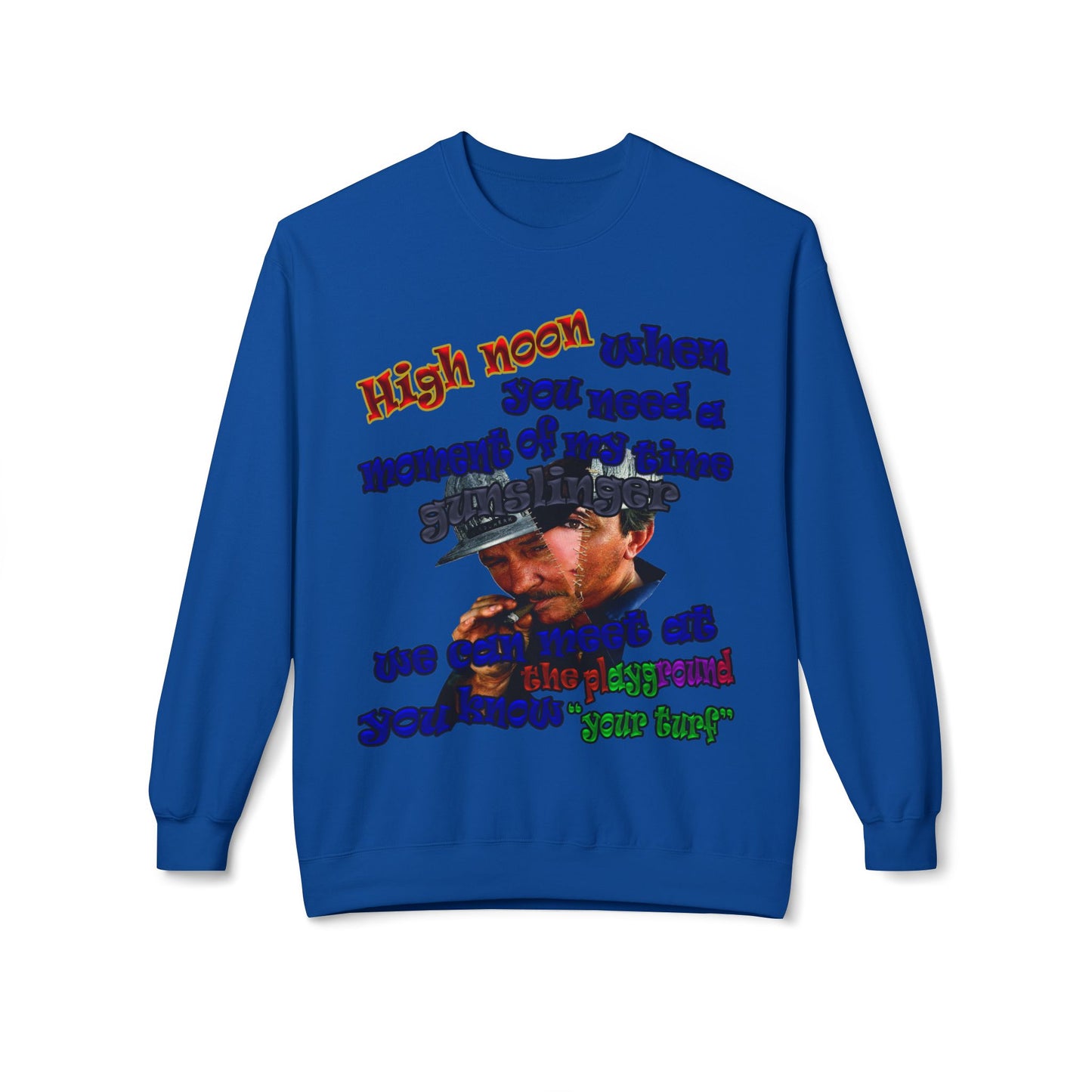 high noon - Unisex Midweight Softstyle Fleece Crewneck Sweatshirt