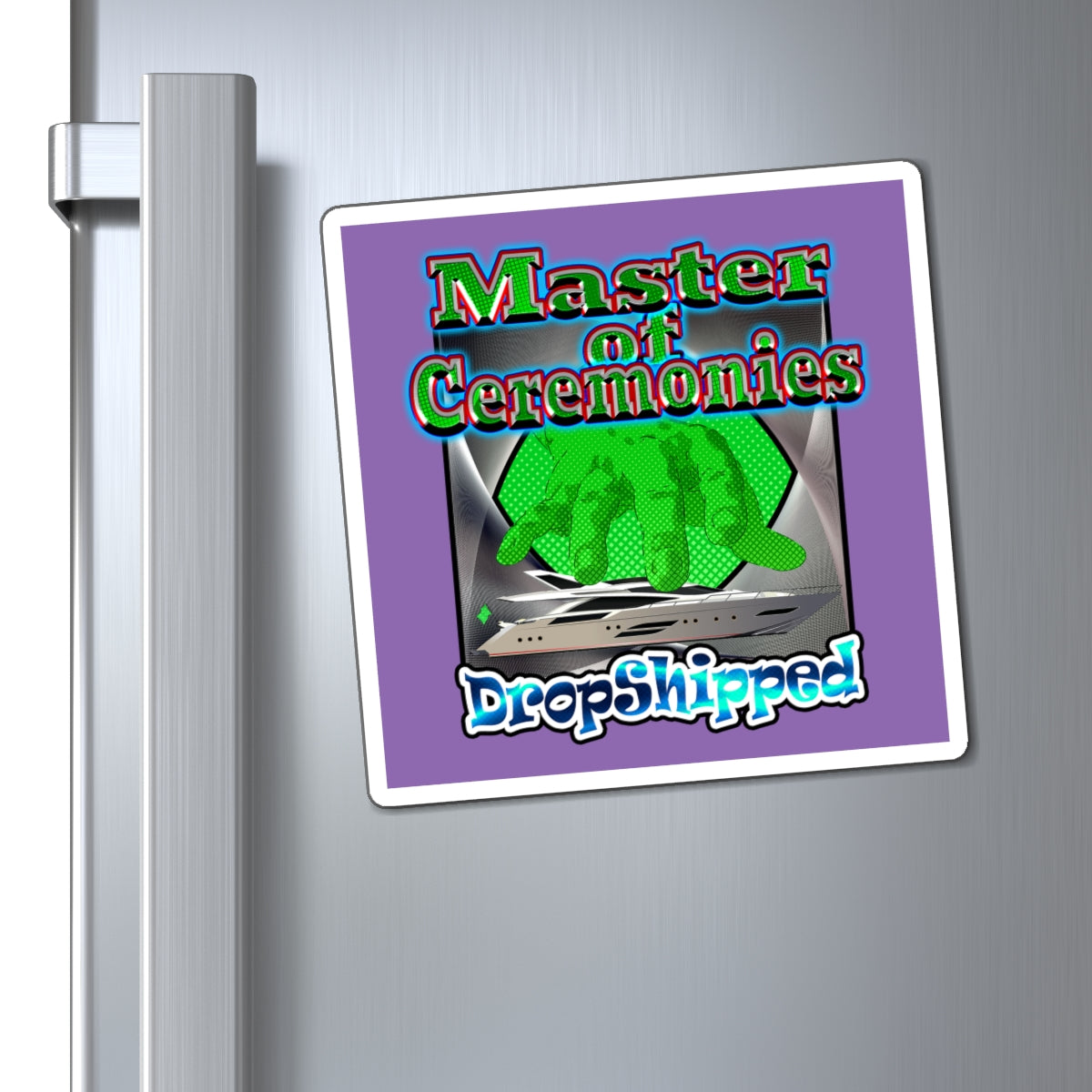 logo - Magnets - (light purple)
