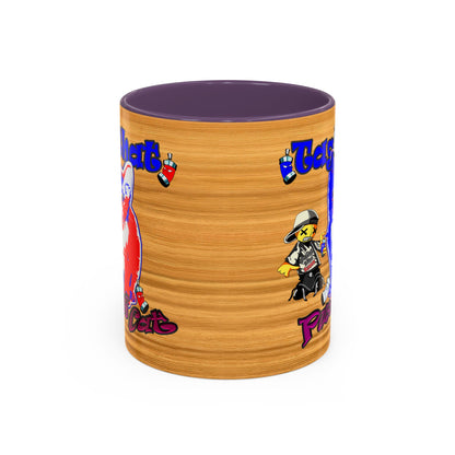 tag that - Accent Mug (butterscotch wood finish)