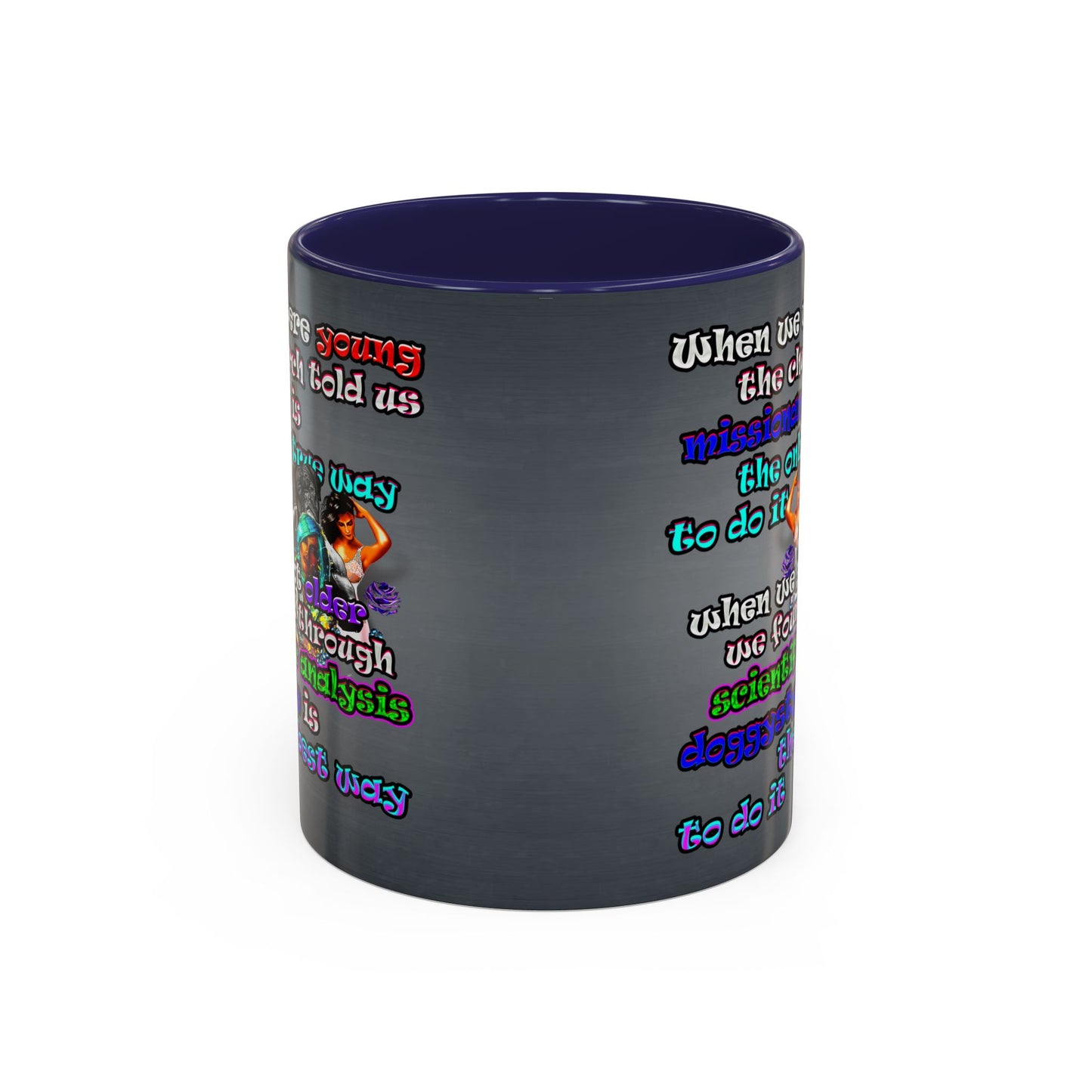 doggystyle - Accent Mug (grey-light grey)