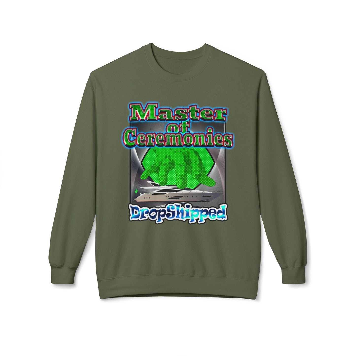 logo - Unisex Midweight Softstyle Fleece Crewneck Sweatshirt