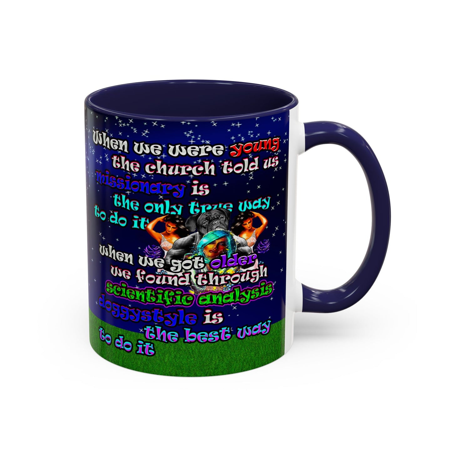 doggystyle - Accent Mug ('snoops' background)
