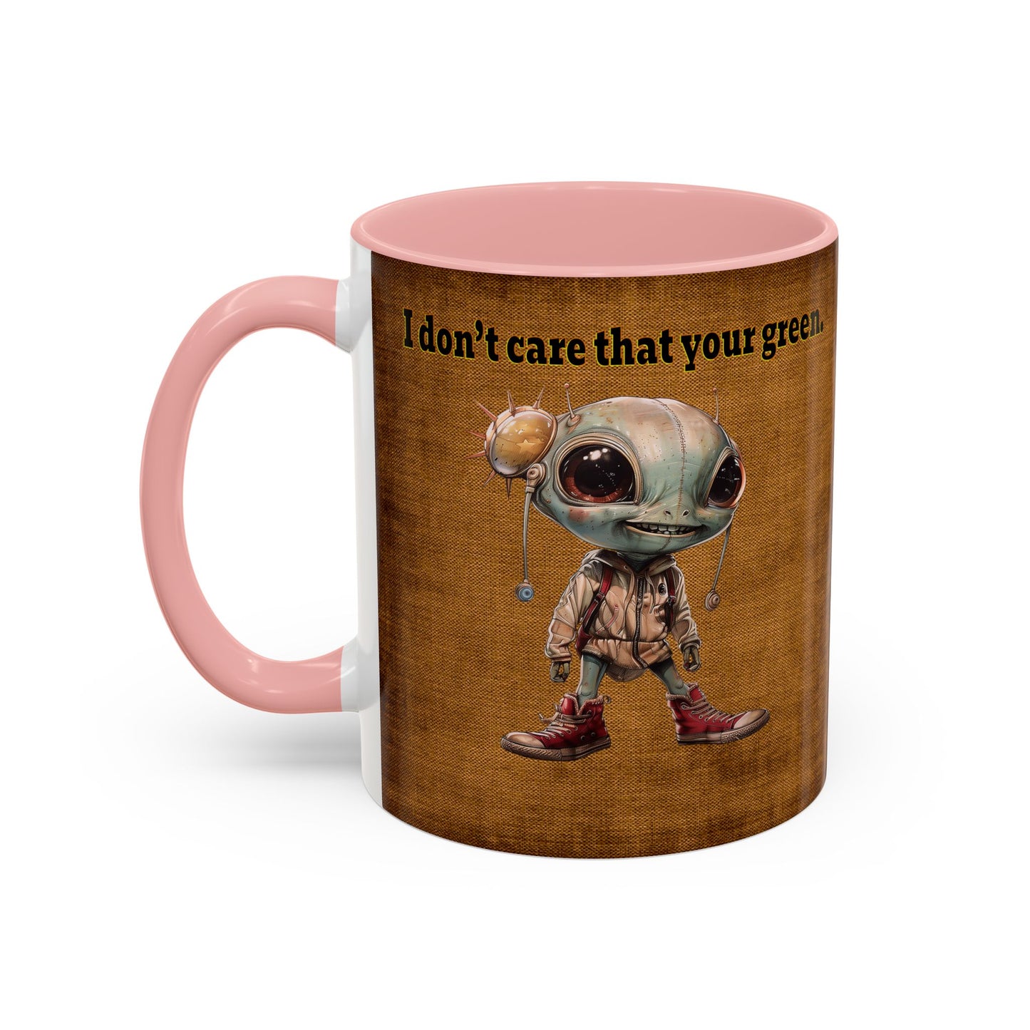 I don't care that your grey - Accent Mug (brown papyrus)