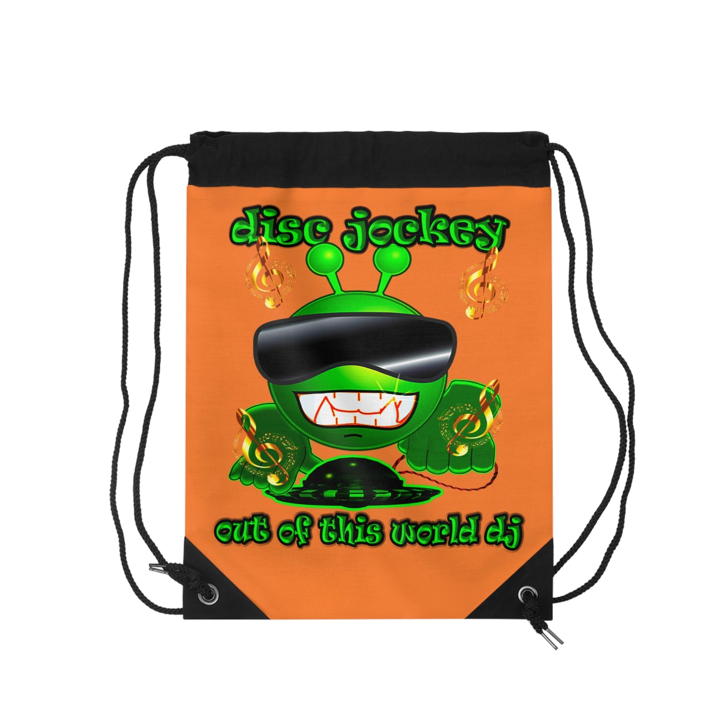 disc jockey - Drawstring Bag (crusta)