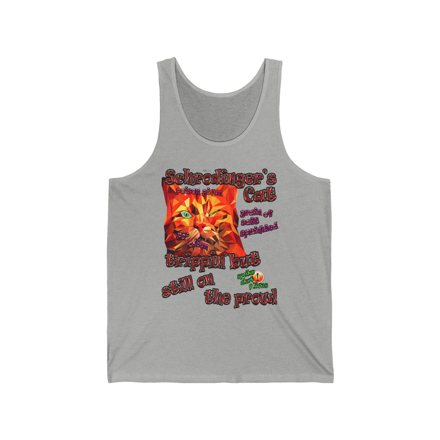 schrodinger's cat - Unisex Jersey Tank