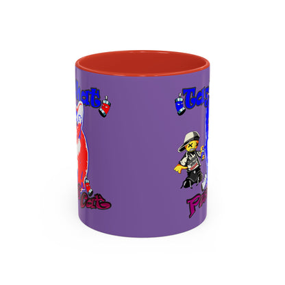 tag that - Accent Mug (light purple)