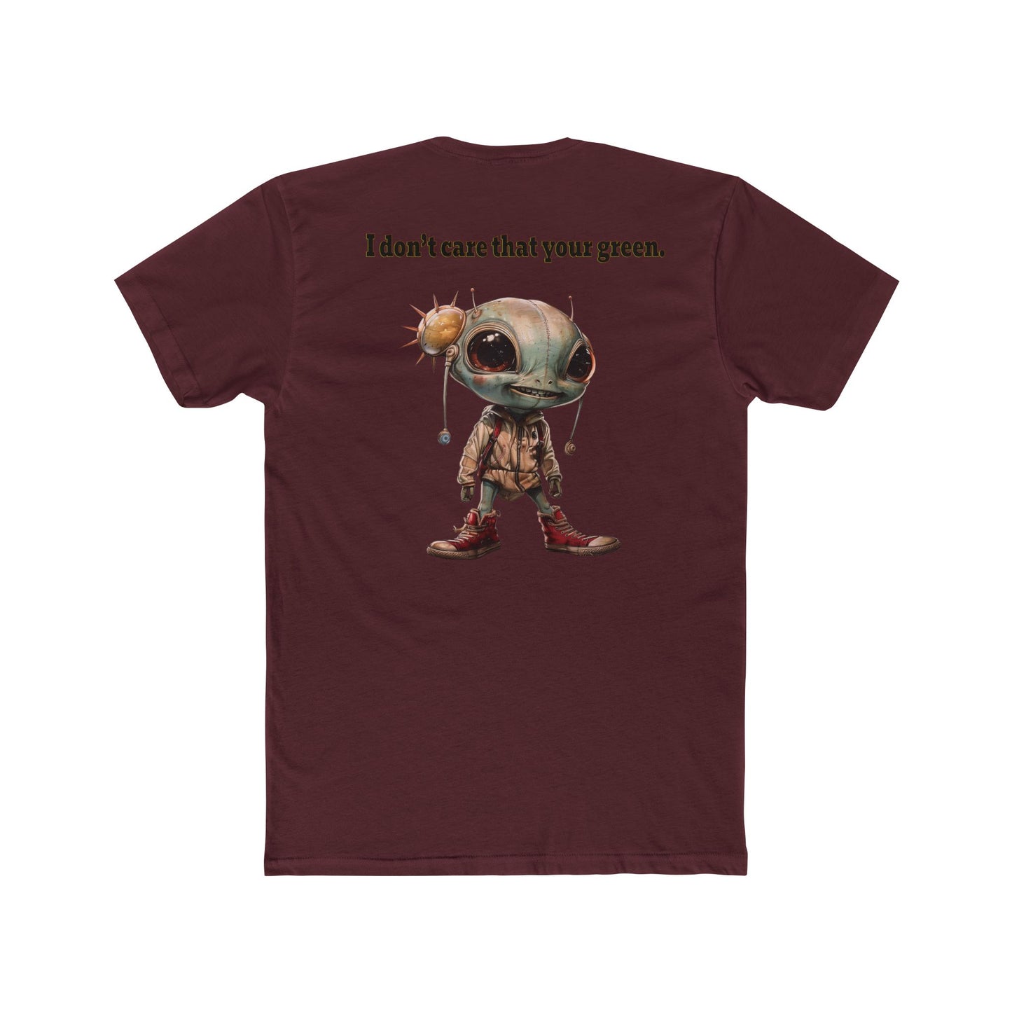 I don't care that your grey - Men's Cotton Crew Tee