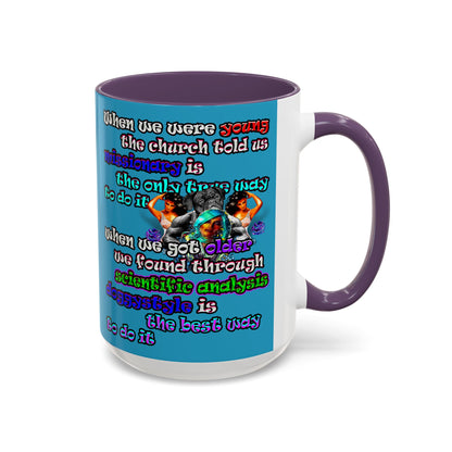 doggystyle - Accent Mug (turquoise)