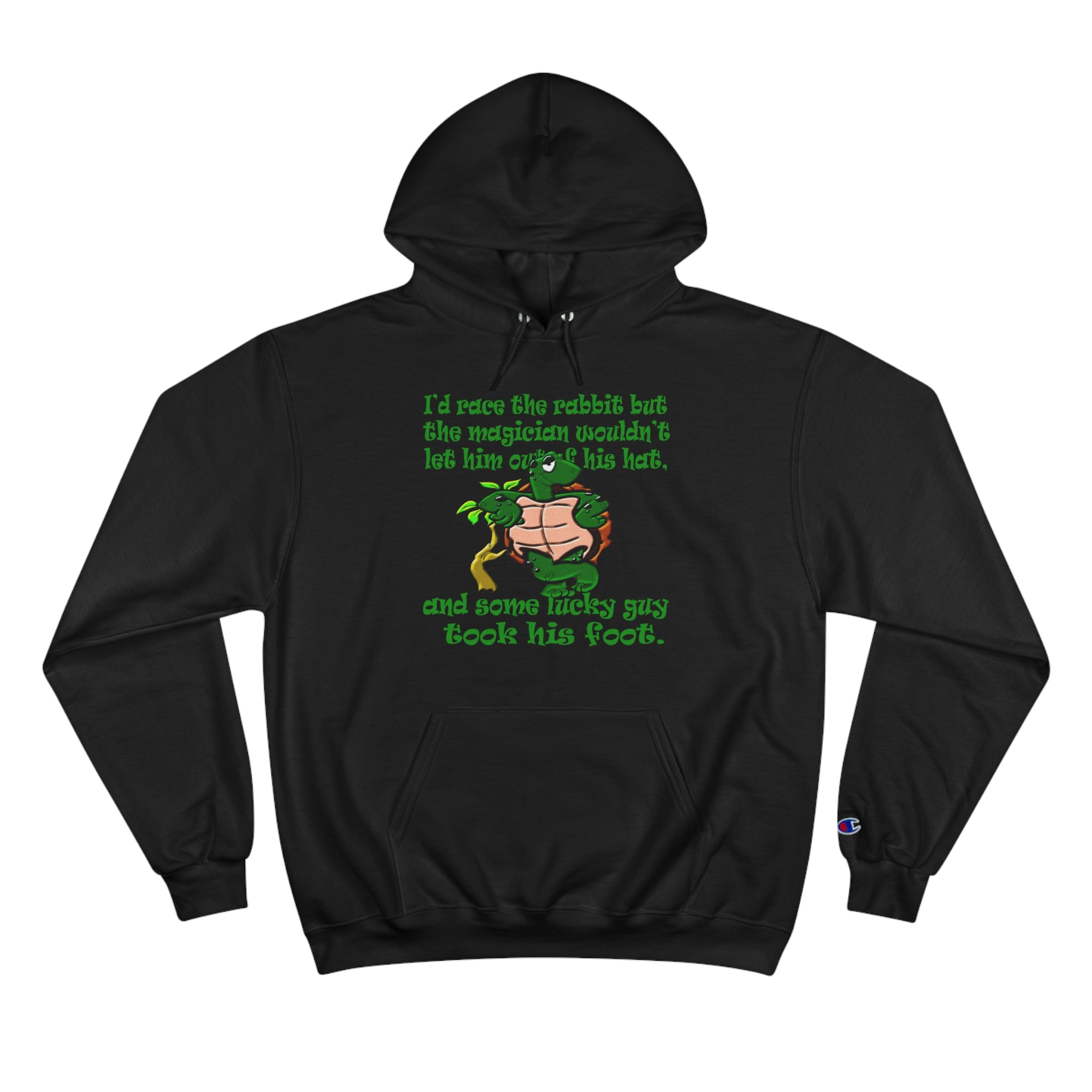 turtle race - Champion Hoodie