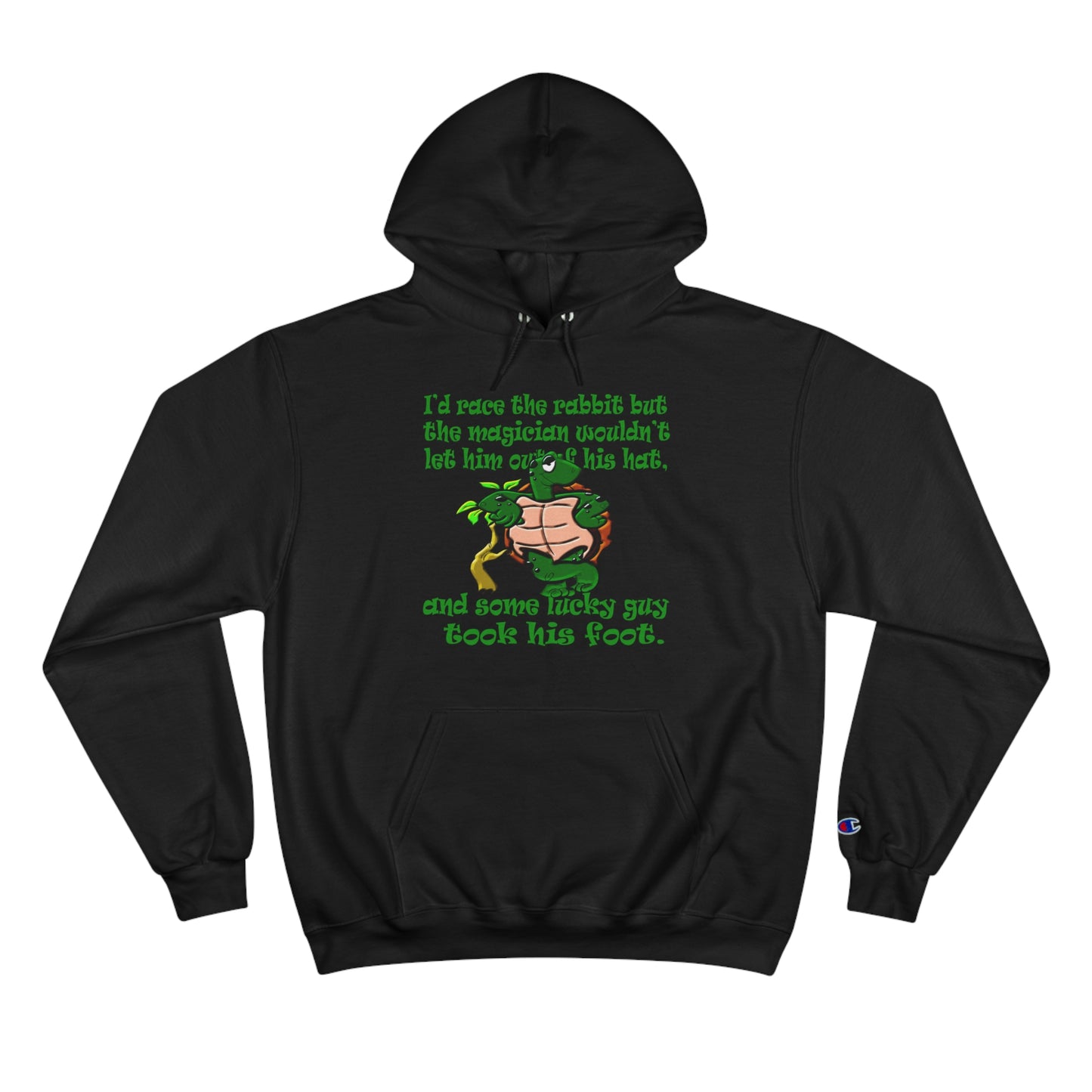 turtle race - Champion Hoodie