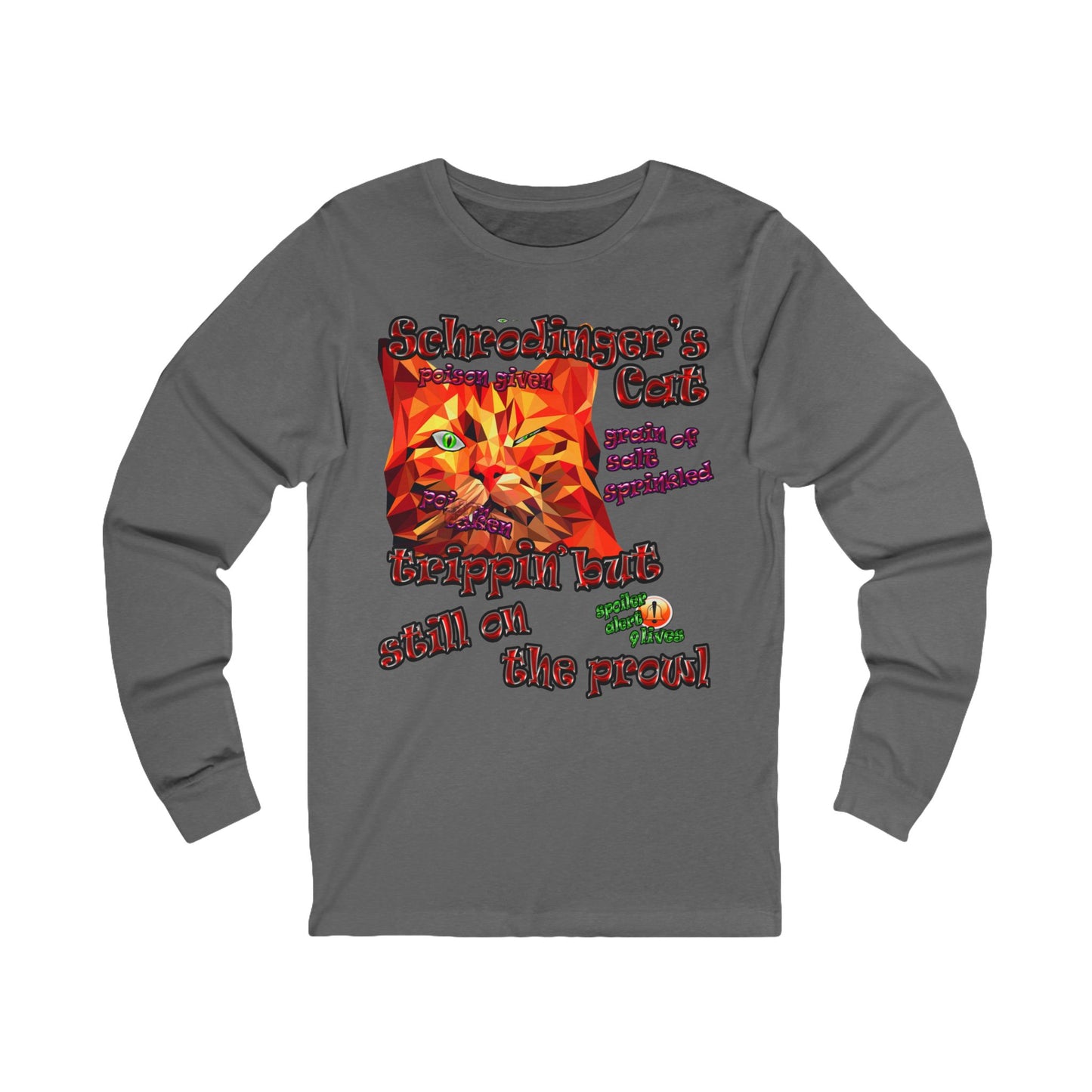 schrodinger's cat - Unisex Jersey Long Sleeve Tee