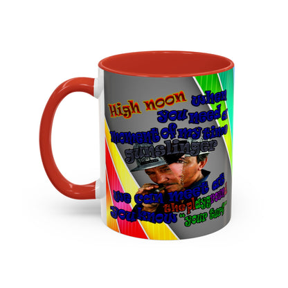 high noon - Accent Mug (rainbow split)