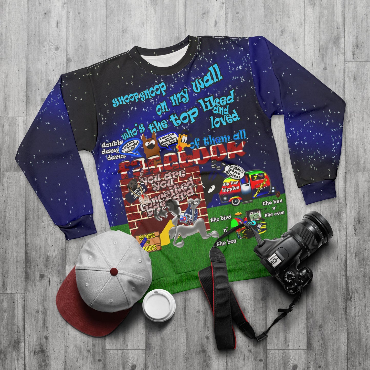 snoops - Unisex Sweatshirt (AOP)