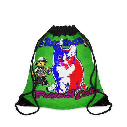tag that - Drawstring Bag (green turf)