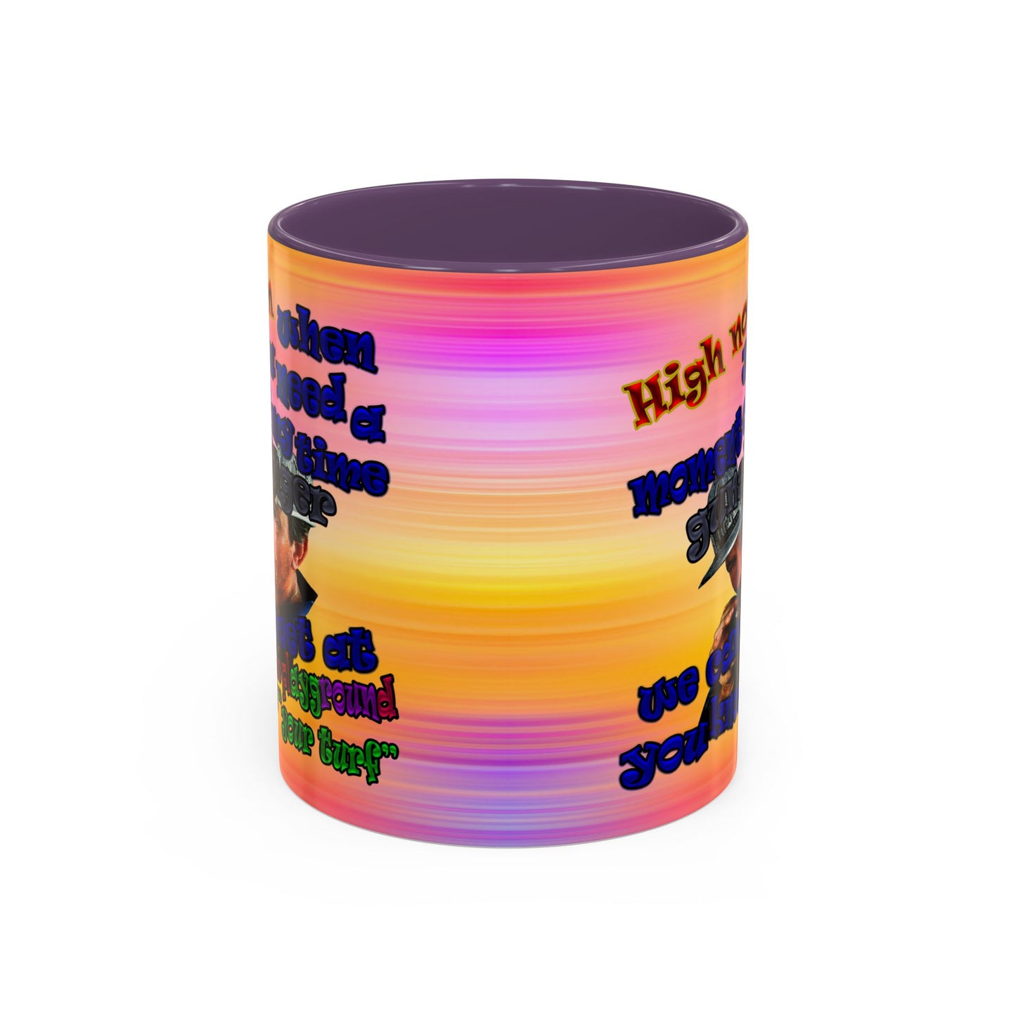 high noon - Accent Mug (color blur)