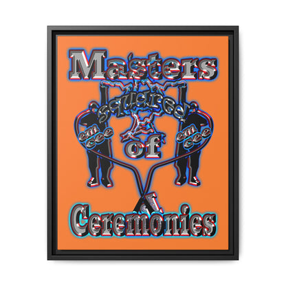 em cee squared - framed canvas art (crusta)