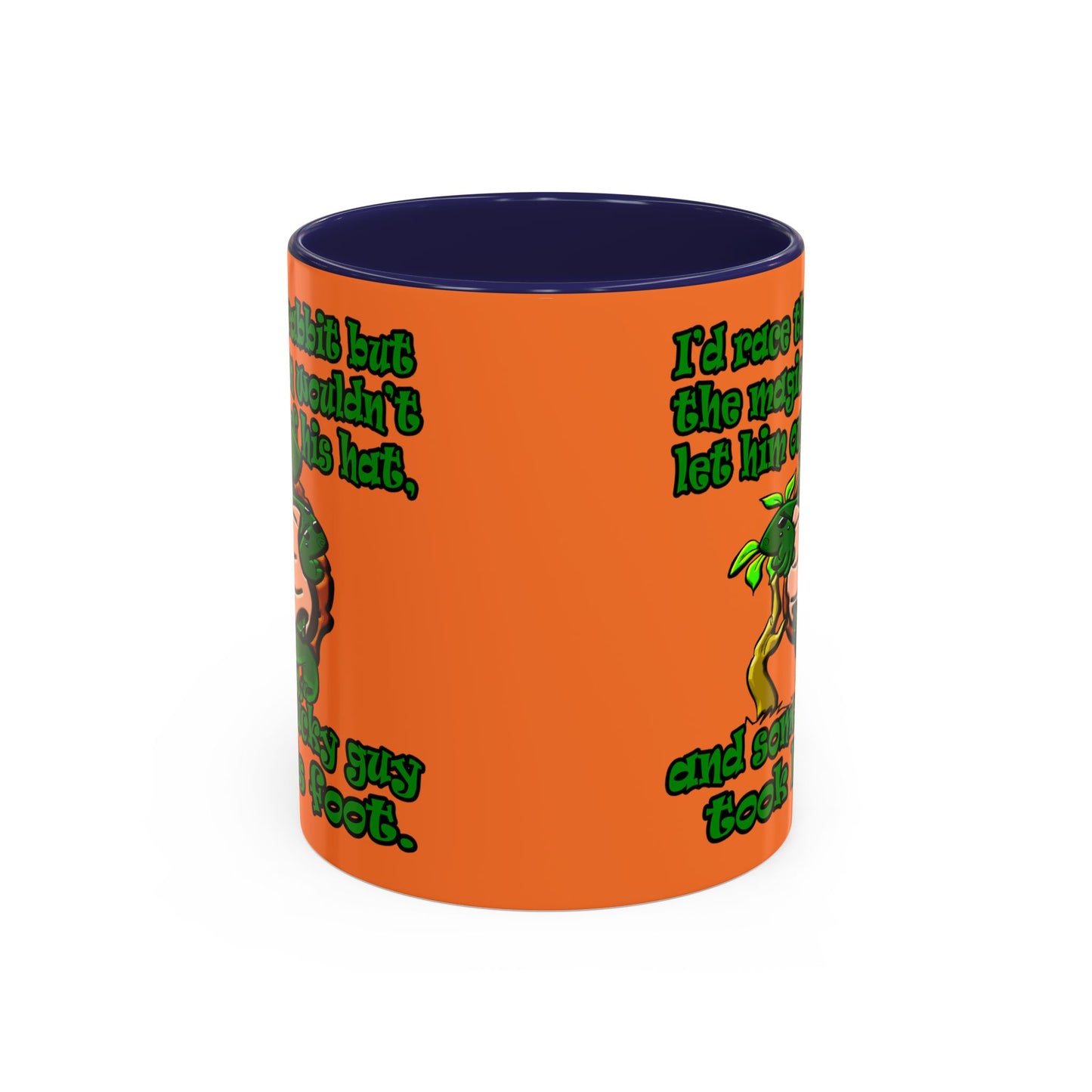 turtle race - Accent Mug (crusta)