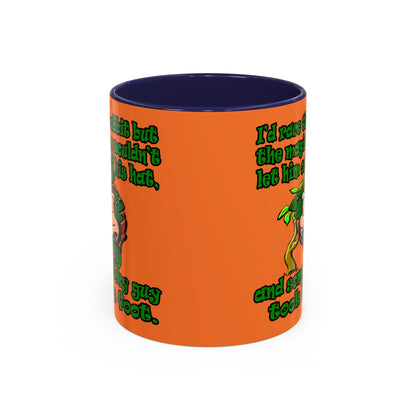 turtle race - Accent Mug (crusta)