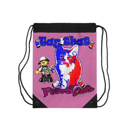 tag that - Drawstring Bag (light pink)