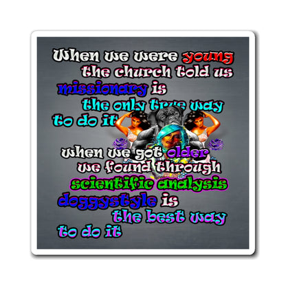 doggystyle - Magnets - (grey-light grey)