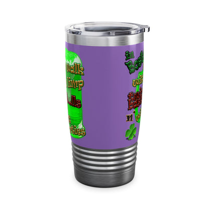 celtics logo - Ringneck Tumbler, 20oz (light purple)