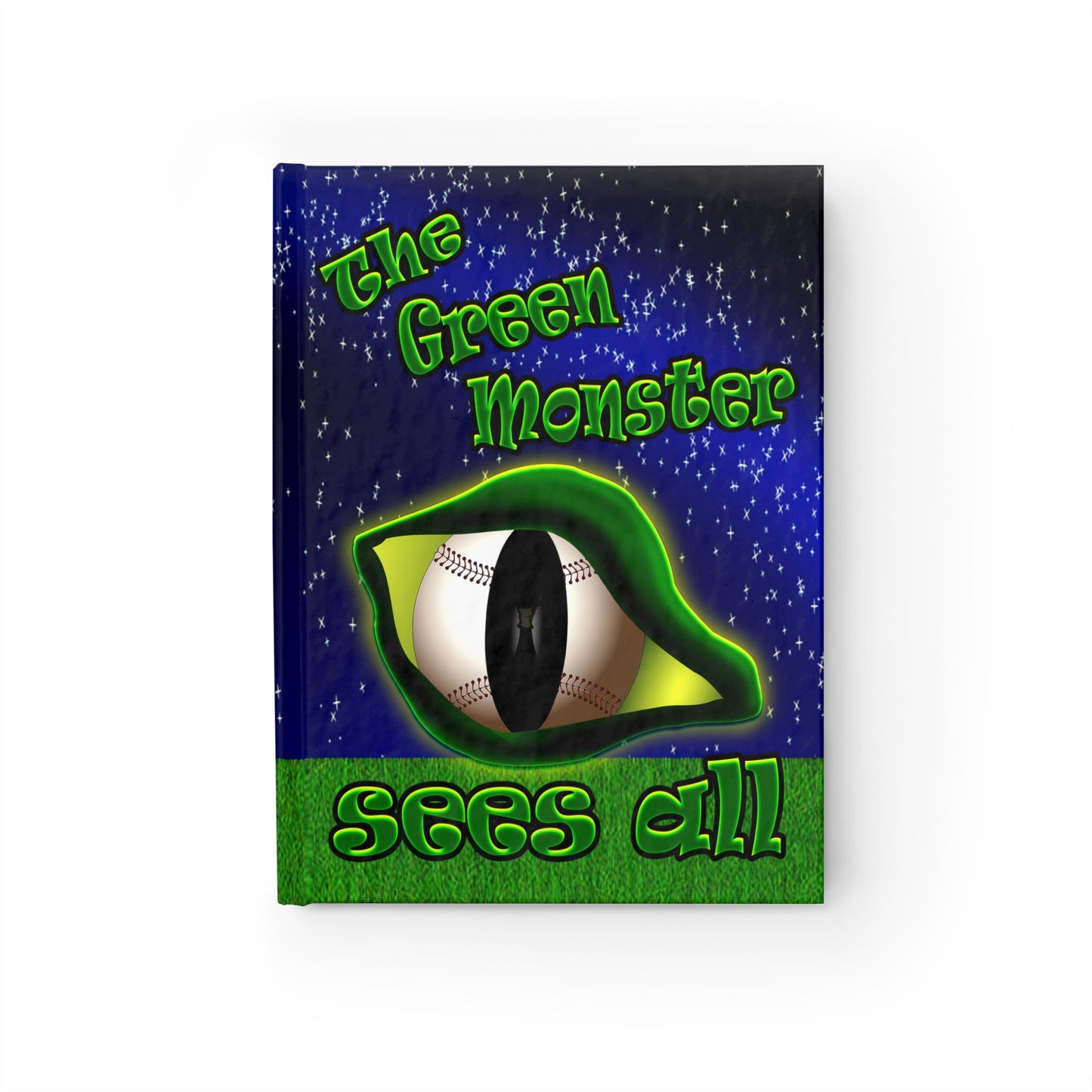 green monster - journal-blank ('snoops' background)