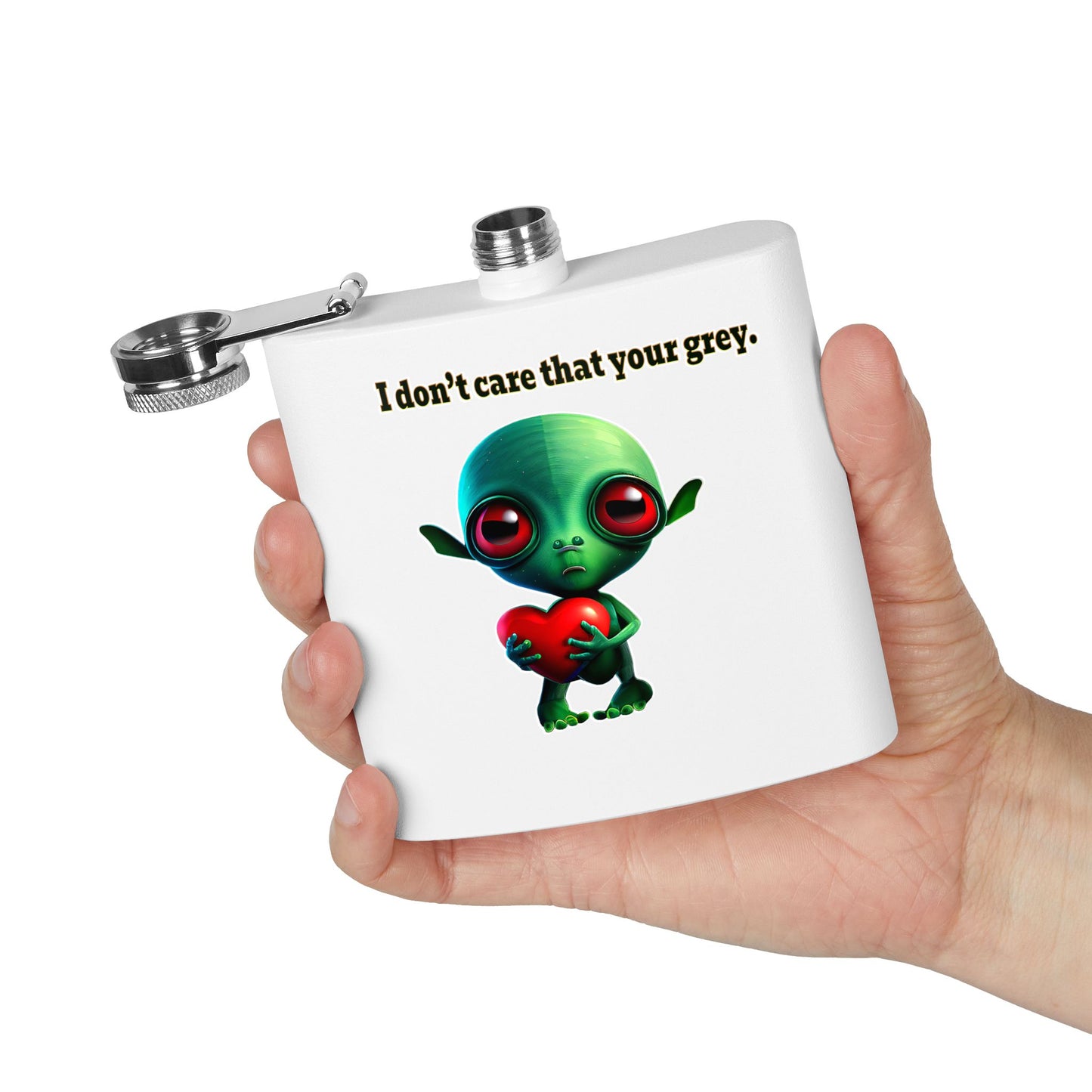 I don't care that your grey - Stainless Steel Flask