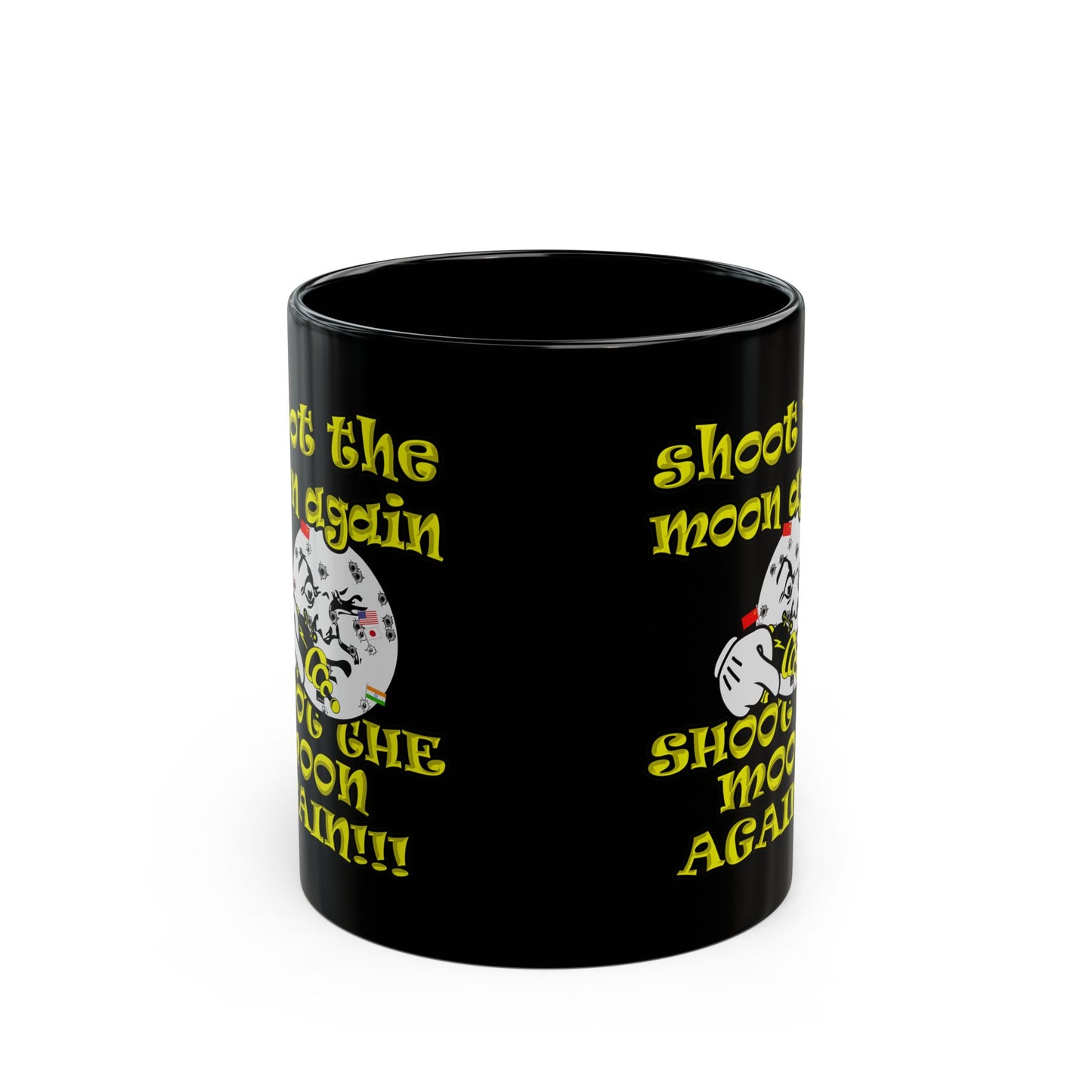 shoot the moon again - Black Mug (black)