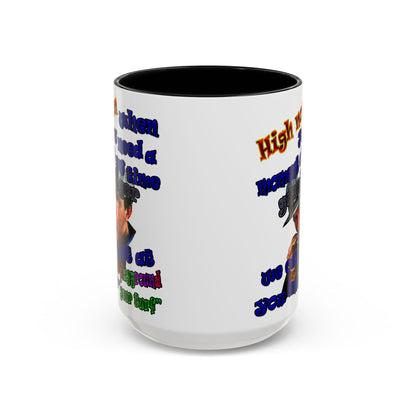 high noon - Accent Mug (white)