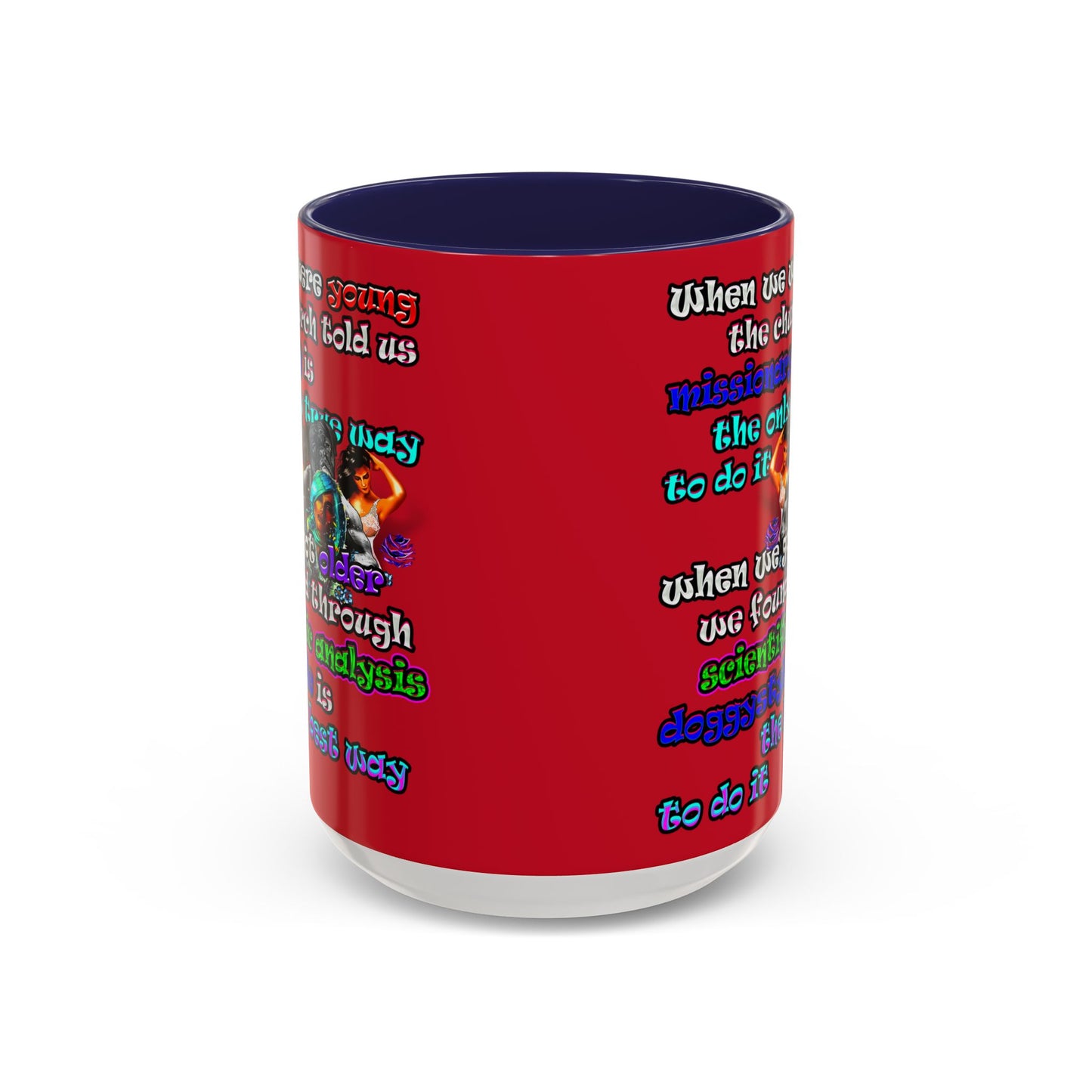 doggystyle - Accent Mug (dark red)
